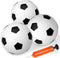 Anzmtosn Mini Soft Toddler Soccer Ball, 3 Pack 6" Little Soccer Balls for Toddlers & Babies, Baby Soccer Balls Pair Bulk Perfectly with Toddler So...