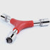 Y-Shaped 3 Way Wrench Portable Lightweight Steel Chrome Plating, Y-Type Inner Hexagon Spanner Y-Type Socket Wrench for Bicycle Cycling Repair Hard...