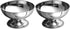 DOITOOL 2PCS Stainless Steel Ice Cream Bowls Set, Dessert Cups with Footed for Dessert, Sundae, Ice Cream, Fruit, Salad, Snack, Cocktail, Condimen...