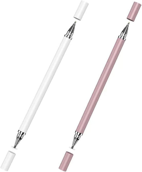 Dual-Purpose 2-in-1 capacitive Pen disc Stylus Suction Cup Pen Mobile Phone Tablet Stylus Sketch Sketch Pen Sketch Touch Pen, black 2pcs...