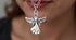 JGFinds Angel Charm Pendants - 30 Pack of Silver Religious Charms, DIY Jewelry Making Supplies, Small 3/4 Inch Metal with Outstretched Wings for B...