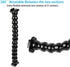 Jaws Flex Clamp Smartphone Mount with Adjustable Gooseneck?13 Sections? Compatible with iPhone Samsung,and GoPro Hero 9,8,7,6,5,4, 3+, 2, 1, DJI O...
