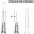 100 Pack 27Ga 1/2 Inch Stainless Steel Dispensing Lab Tools Accessories for Scientific Labs, Measuring and Refilling, Individually Wrapped...