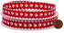 Paper Mart Paw Print Grosgrain Ribbon for Holiday Gift Wrap & Crafting, Red & White, 5/8 Inch x 25 Yd...