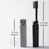 Bamboo Charcoal Folding Toothbrush for Travel Camping Holidays 2 Pack...