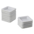 Weighing Dishes 100pcs Plastic New White Square Dish Laboratory Equipment 7ml Weigh Boat Set Measuring Storing Powders Liquids...