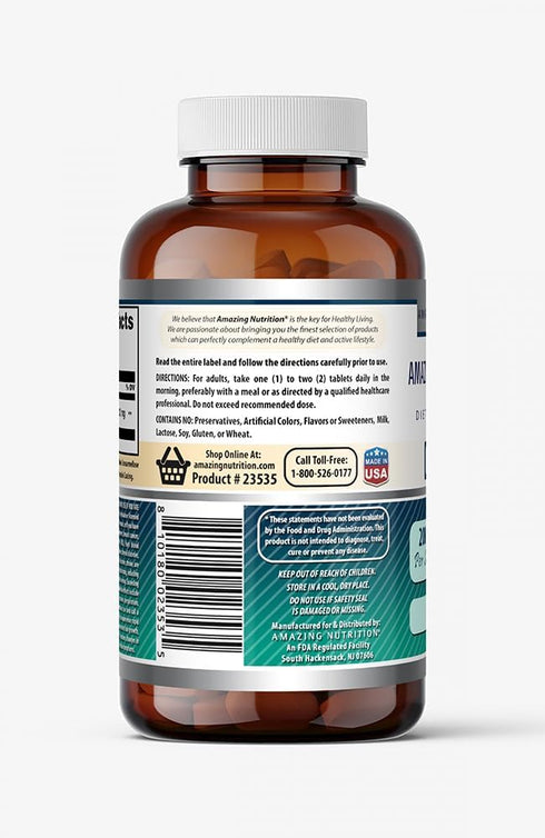 Amazing Formulas DHEA Supplement | 200 Mg Per Serving | 120 Tablets | Non-GMO | Gluten-Free | Made in USA...