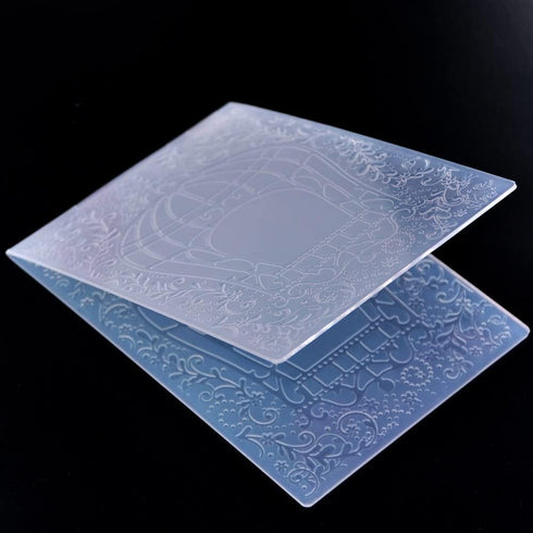 Kwan Crafts 3D Birdcage Flowers Background Plastic Embossing Folders for Card Making Scrapbooking and Other Paper Crafts 3050919...