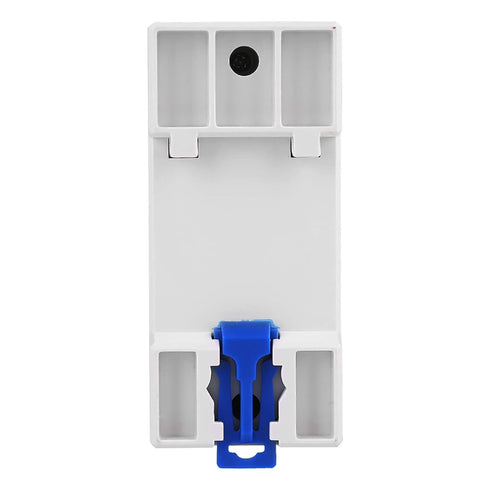 Single Phase Energy Meter 230VAC LCD KWH Electric Meter 5-32A 50Hz Single Phase DIN Rail KWH Meter Electricity Usage Meter Electricity Usage Monit...