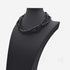 Pearl Layered Choker Necklace Set 3 Layer Bead Necklaces Non Pierced Clip On Earrings (Black)...