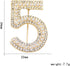 Celebrity Designer Pearl Rhinestone Pins Brooches Gift...