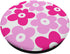 Cute Bright Groovy Retro 70s Aesthetic Daisy Flower Pink PopSockets Standard PopGrip...
