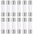 20 amp 250 Volt Ceramics Fuses Replacement for Car Fuses Household appliances Fuses (Pack of 10 Pcs)...