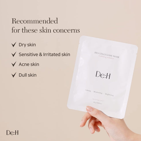 Bio Cellulose Face Sheet Mask | Anti-Aging Korean Collagen Brightening & Hydrating Face Masks Skincare with Organic Coconut Gel Sheet | 5-Pack...