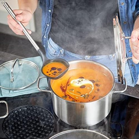 Roesle Basics Line Soup Ladle with 11.5 in. Stainless Steel Handle...