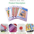 Uotp Cross Stitch Kits Pre-Printed Cross Stiching Stamped Cross Stitch Kit 14CT DIY Art Crafts for Beginners Three Basin Flower...