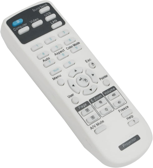 Universal Projector Remote Control Compatible for Epson BrigHtLink,Powerlite Series,Home Cinema,EX/EB/VS/EMP Series Projectors...