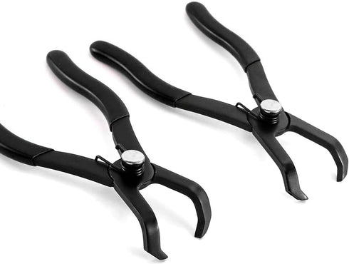 30°& 80° Push Pin Plier Set, Angled Pliers Fastener Remover Tool Rivet Puller, 2 Pcs Set...