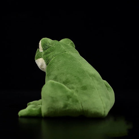ZHONGXIN MADE Giant Frog Plush - Lifelike 13 Inch Seated Frog Stuffed Animal, Green Reptile Frog Plush, Super Soft Plush Doll, Plush Toys for Kids...