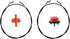 Drive Cable 1501123MA for Murray Craftsman Dual 2-Stage Snowblowers Snow Thrower 2pcs...