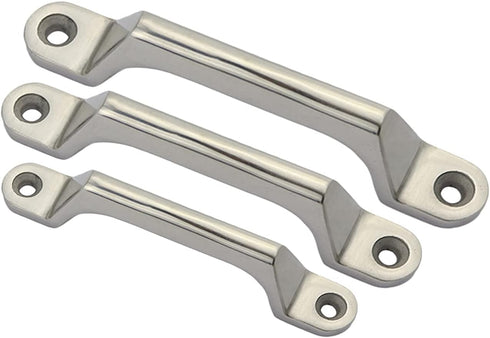 NRC&XRC 1 Pcs Heavy Duty Industrial Equipment Handles Solid 304 Stainless Steel Drawer Cabinet pulls knob Bows Door Window Toolbox Handle Hardware...