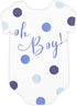Sparkle and Bash Baby Shower Prediction & Advice Cards - 5 x 7 in, 50 Pack, Brown & Pink Heart - Baby Shower Games & Boy Predictions...