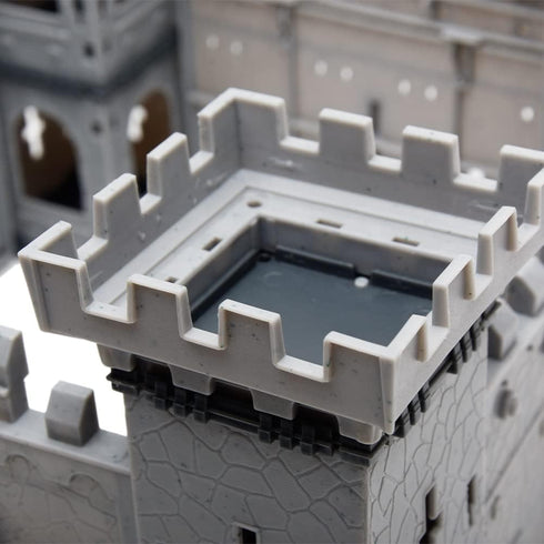 Medieval Castle Toys,Knight Game Soldier Model Building Accessories, DIY Assembled Castle Model Set,Playset Gifts...