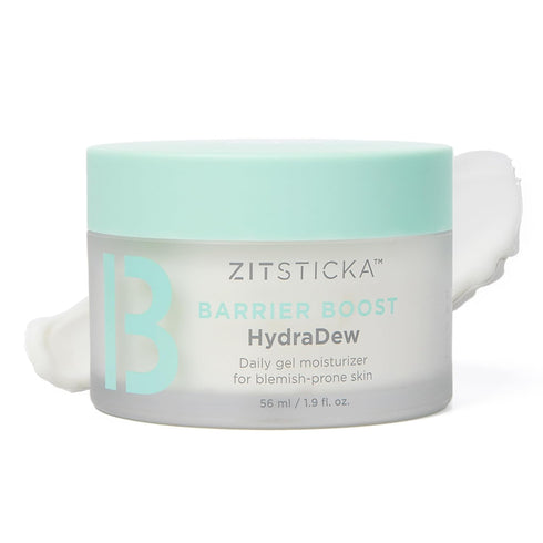 ZitSticka NEW HydraDew Gel Moisturizer for Face- 1.9 Fl Oz Hydrating Formula for Acne Prone, Dry, Oily & Sensitive Skin - Made w/Niacinamide, Hyal...