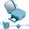 Three in One Charging Cable Roll Single Pull, Retractable USB Fast Charger, Phone Stand Mirror, Data Transmission, for IP/Type-C/Micro-USB Compati...