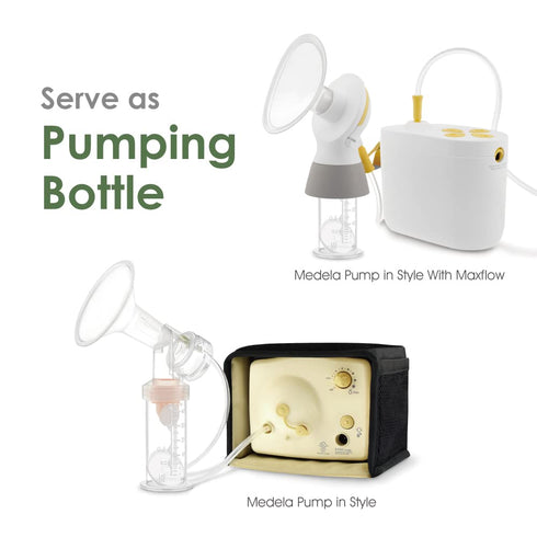 Maymom Colostrum & Storage Bottles Leak Proof Lids, Breastmilk Freezer or Refrigerator Storage, Made without BPA; 12pc/pk...