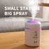 Mini Ultrasonic Atomizer USB Air Humidifier For Home Hotel Car School Pets (pink) not for oils or distilled water...