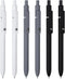 6pcs Gel Pens,0.5mm Fine Point Black Ink Pens With Smooth Wirting,Qucik Dry Pens For Journaling,Cute Nice Aesthetic Pens, Office School Supplies W...