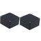 Black Junction Box ABS Enclosure Box Conduit Juction Box Waterproof Project Box Dustproof Electrical Box Case (3.19"x3.27"x2.2" 2PCS)......