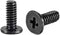 uxcell M2x6mm Phillips Screw Fastener Black 3.8mm Dia Screw Head for Laptop PC TV Fan Switch 100pcs...