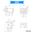 10PCS PJ-307 3.5mm Stereo Jack Socket 5 Pin PCB Female Audio Headphone Connector Audio Plug for MP3 with 10PCS 3.5mm TRS Male Plug Connector...