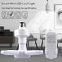 E27 LED Bulb Fan Blade Timing Lamp AC85-265V 28W Foldable Led Light Bulb Lampada for Home Ceiling Light with Remote Controller (Only Fan Bulb)...