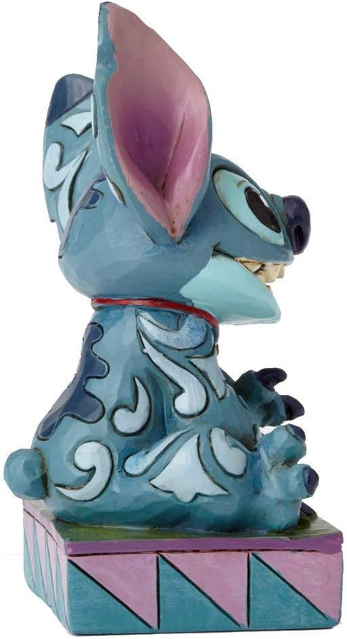 Enesco Disney Traditions by Jim Shore “Lilo and Stitch” Stitch Personality Pose Stone Resin Figurine, 3.75”, Blue...