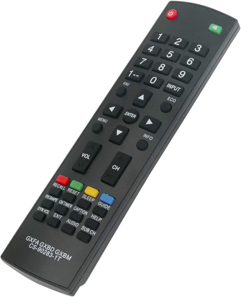 New Replaced Remote MC42NS00 Replaced for Sanyo GXBD GXBM MC42NS00 CS-90283-1T GXFA Remote Control...