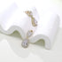 UDYLGOON UDORA Teardrop Cubic Zirconia Drop Earrings Necklace Bridal Jewelry Sets Wedding Prom Gifts For Bridesmaid...
