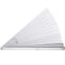 17 Blades Long Feeler Gauge 0.02-1.00 mm, Stainless Steel Feeler Gauge Dual Marked Metric and Imperial Measuring Tool(0.02-1.00 mm, 17 Blades)...