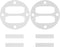 PATIKIL Central Pneumatic Compressor Parts, 2 Sets Replace Freight Air Compressor Head Gasket Kit Reed Valve Replacement...