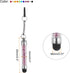 MECCANIXITY 11pcs Stylus Pen for Touch Screens Mini Crystal Diamond Capacitive Pens for Universal All Touchscreen Devices...