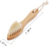 Laundry Stain Brush with Natural Boar Bristle - Stain Remover Brush for Clothes (laundry brush 1)...