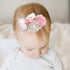 Baby Girl Nylon Headbands Flower Hair Bows Accessories-Elastic Hair Band Crown Handmade FLoral Wraps Birthday Gifts for Girls Newborn Infant Toddl...