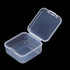 5 Pcs Plastic Jewelry Storage Containers, Mini Clear Square Box Empty Case with Lid for Earplugs, Jewelry, Hardware or Other Small Crafts Boxes an...