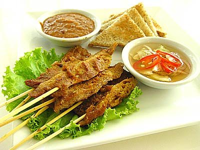 Thai Food Satay Seasoning Mix Lobo Recipe Cuisine Menu Cooking (35g.)...