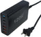 120W Fast 6 Ports Desktop Charging Station,USB C Charging Hub for Multiple Devices, Travel USB Charger Block for iPhone 15 Pro Max 14 Pro Max 13 P...