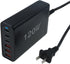 120W Fast 6 Ports Desktop Charging Station,USB C Charging Hub for Multiple Devices, Travel USB Charger Block for iPhone 15 Pro Max 14 Pro Max 13 P...