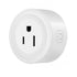 Smart Plug, 2.4Ghz WiFi Plugs Work with Voice Contrl, Smart Outlet with Timer & Group Controller, WiFi Plug with Energy Monitoring, Remote Control...