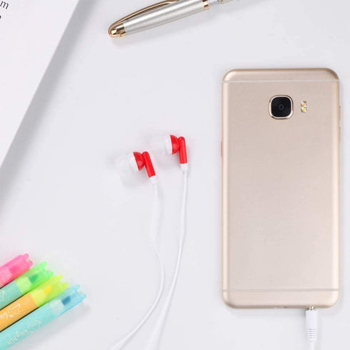 24 Pack Kids Earbuds Wired Ear Buds Classroom corded Headphones Set Learning Earphones with microphone school Student headset Bulk for computer La...